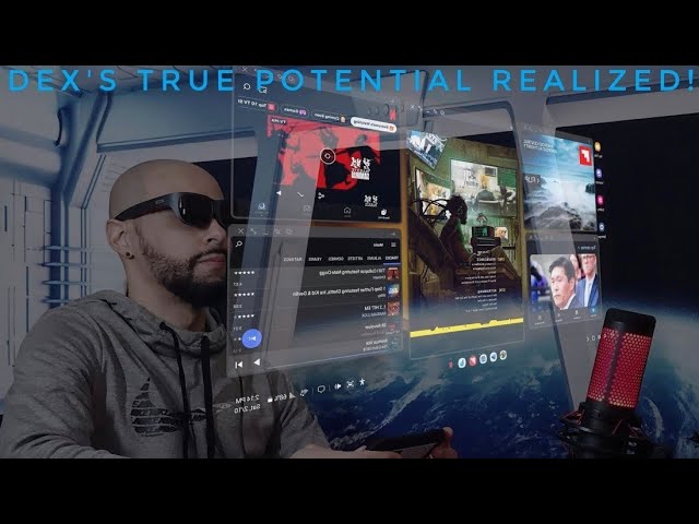 Samsung DeX spatial desk